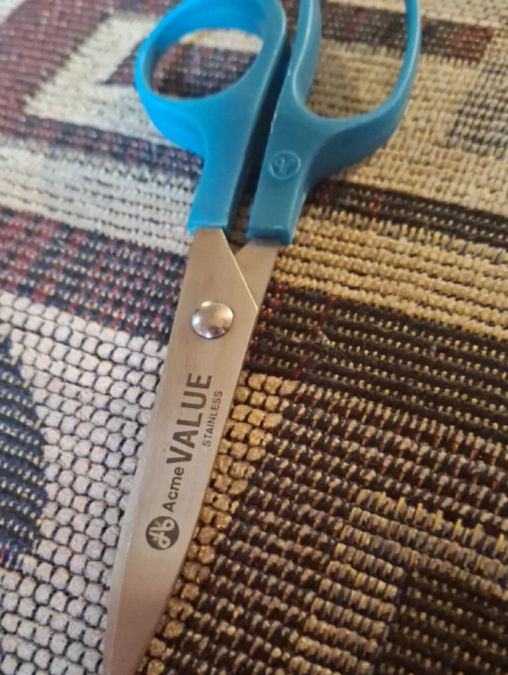 Blue and Lavender Craft Scissors Set - Multi-Purpose Home & Office Kids